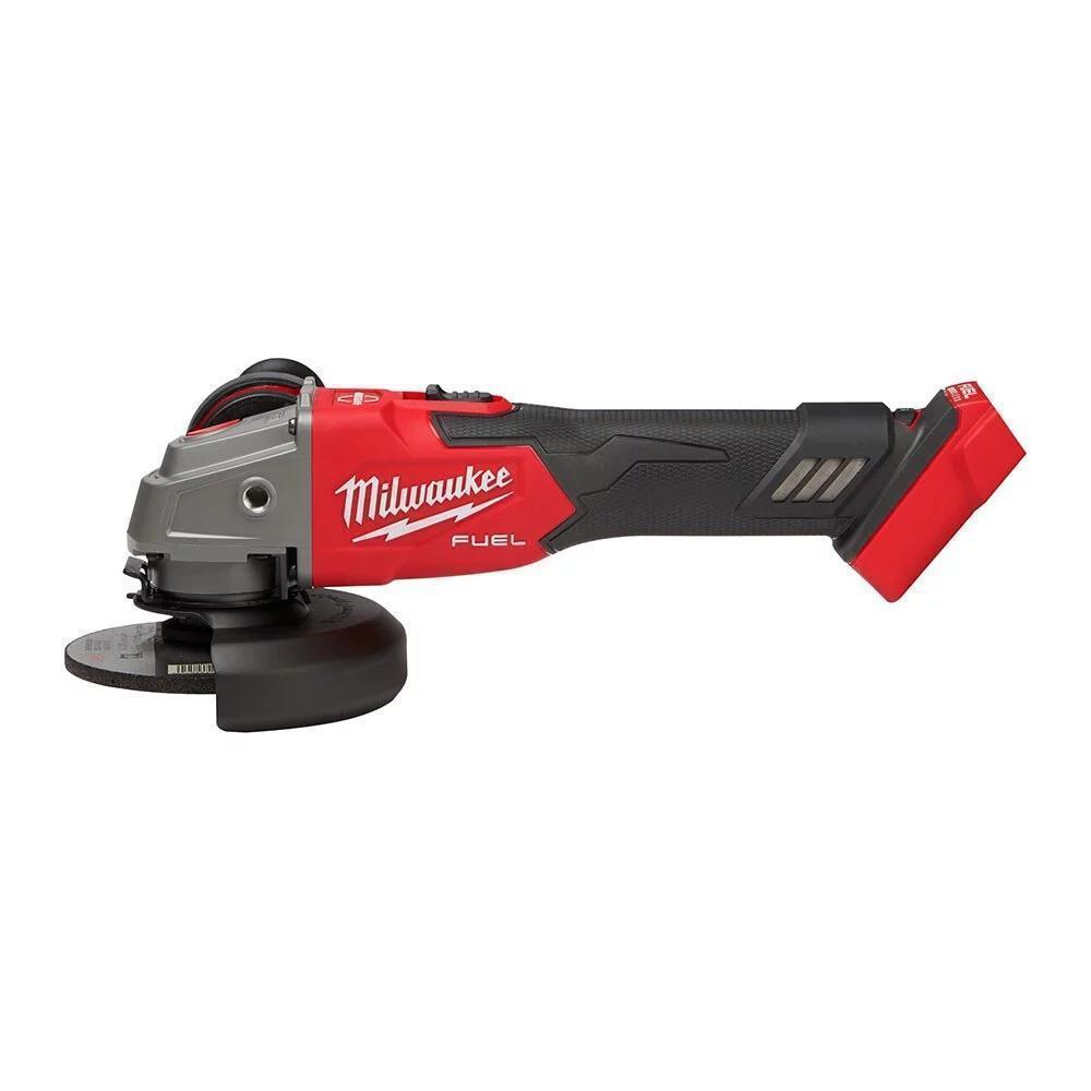 Milwaukee 美沃奇 18V鋰電無碳刷4吋調速速停砂輪機空機 M18FSAGV100XB-0