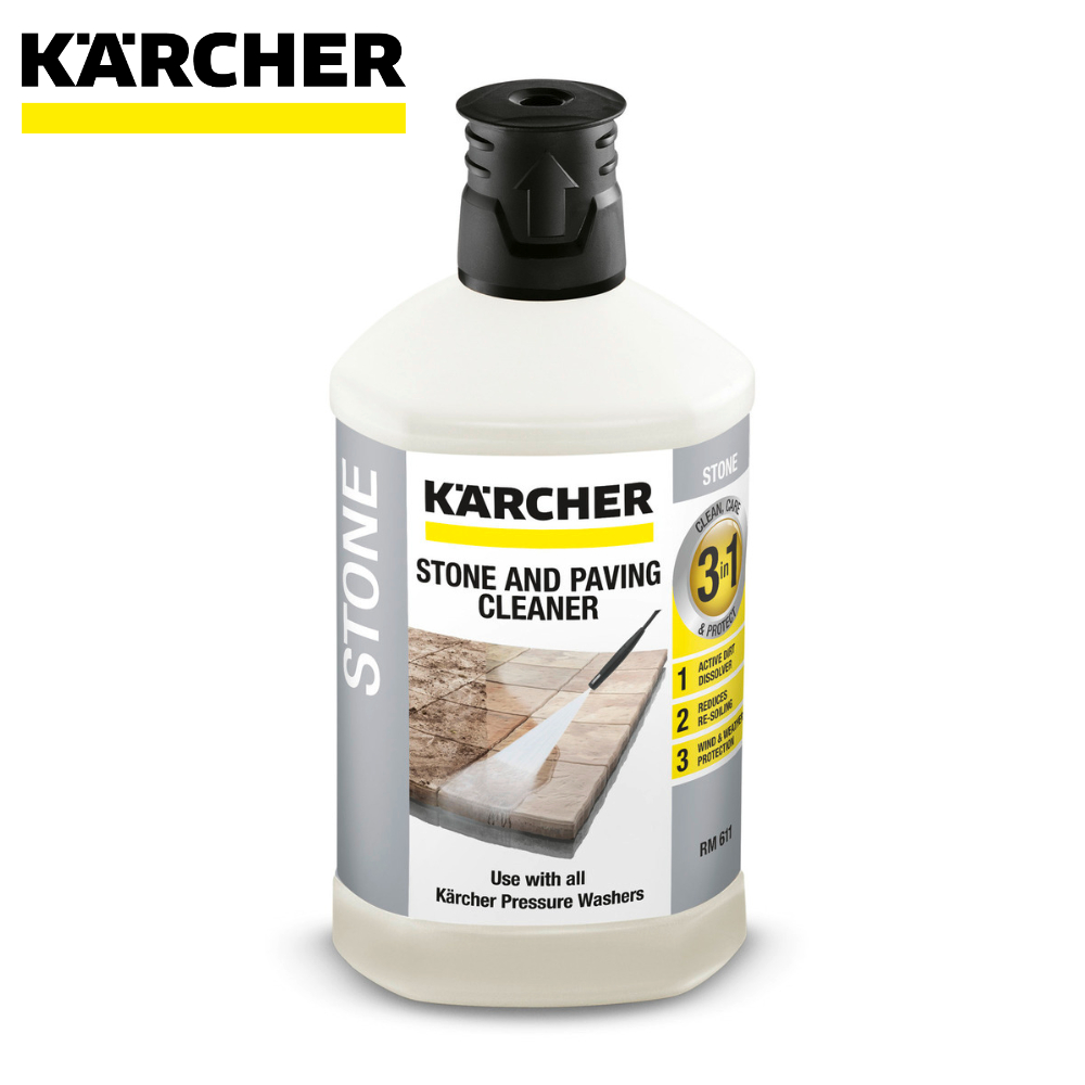 KARCHER 德國凱馳 RM611 石材與牆面3合1清潔劑 1L 高壓清洗機適用