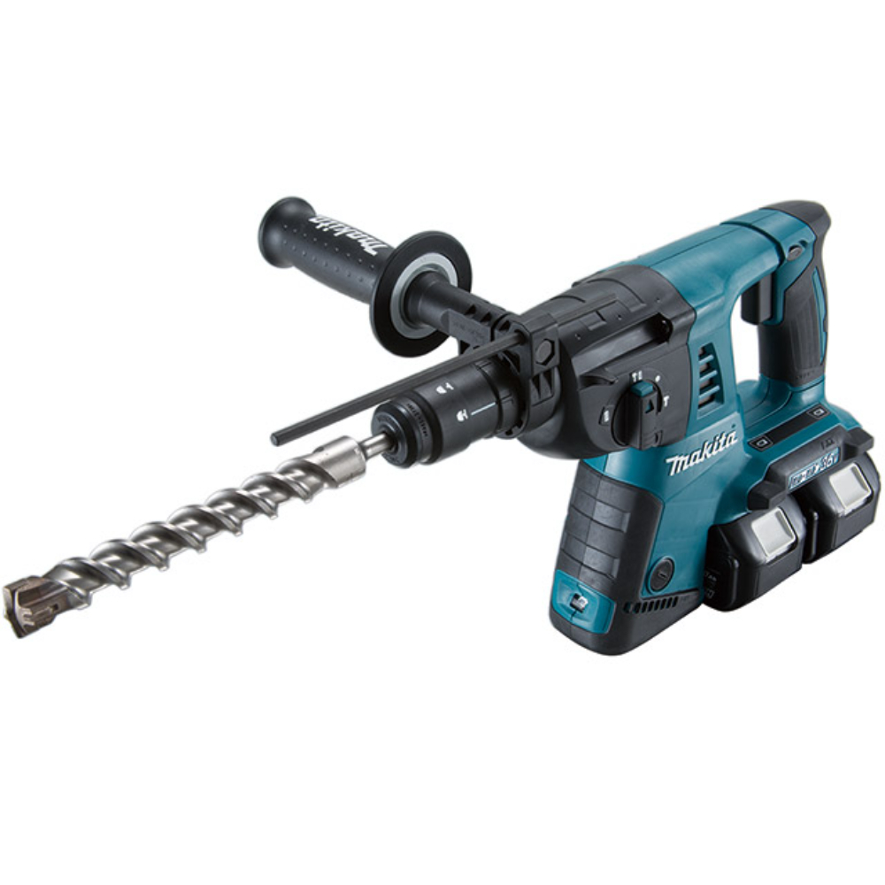 MAKITA 牧田 DHR264Z 18V+18V鎚鑽(四溝可換圓柄夾頭)(單主機 無電池 無充電器 無附鑽尾)