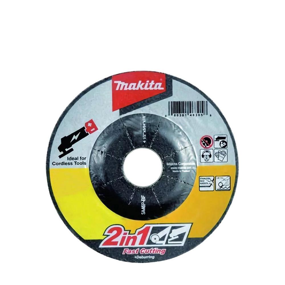 MAKITA 牧田 4”研磨/切斷砂輪片100×2.2×16mm(1入) B-51649