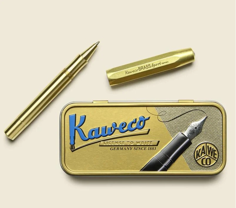 德國 KAWECO BRASS Sport Gel Roller 黃銅鋼珠筆