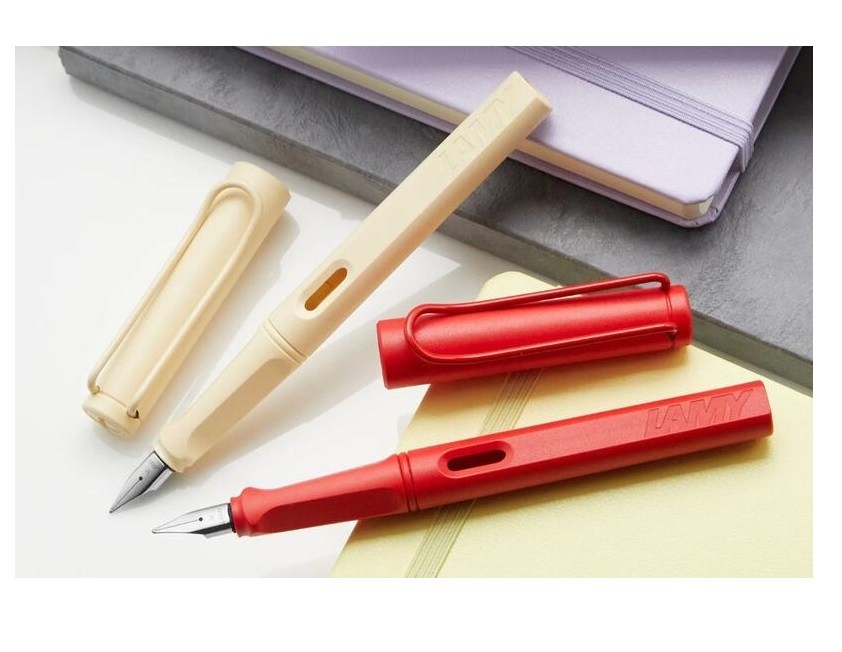 德國 LAMY SAFARI狩獵者 2022限定色草莓奶油系列 鋼筆 附贈吸水器