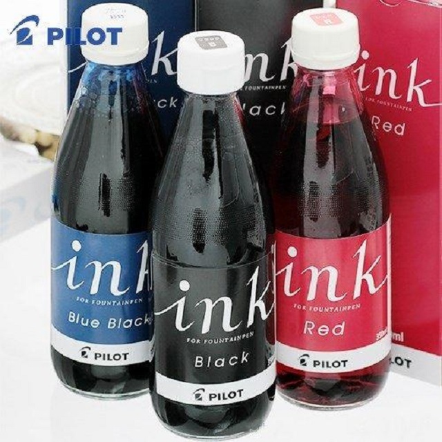 日本 PILOT 百樂 鋼筆墨水瓶350ml(INK-350) 超大容量 可樂瓶
