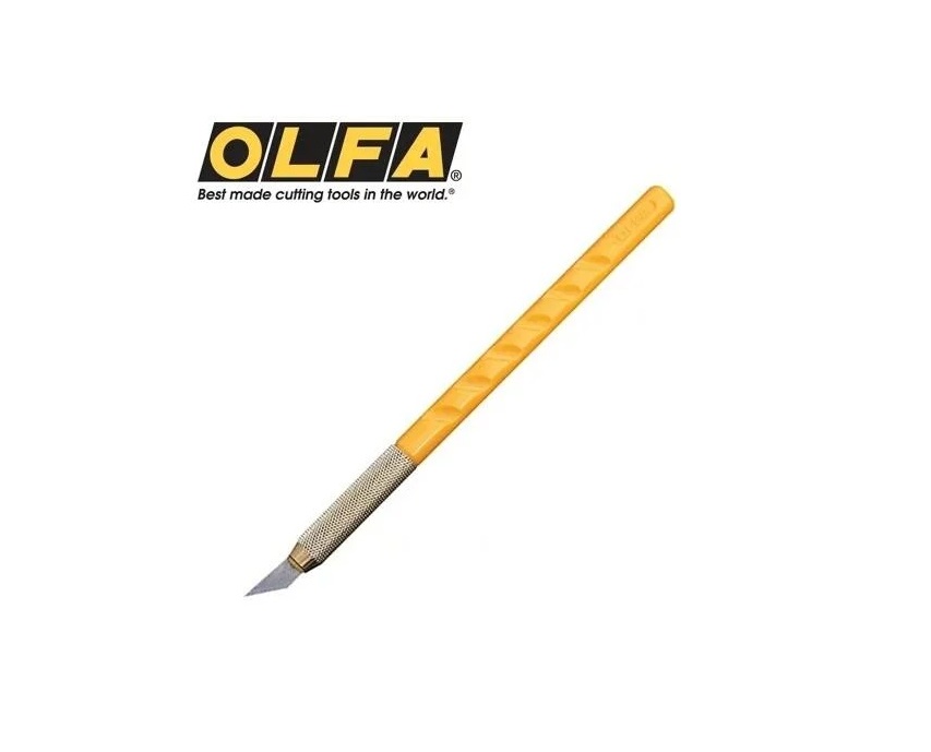 日本OLFA 筆刀 雕刻刀 AK-1(附替刃25片)手感佳雕刻筆刀