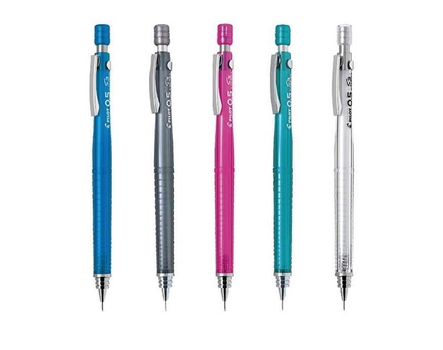 PILOT 百樂 S3專業製圖鉛筆-0.5mm(HPS-30R-5) 金屬蓋頭 低重心設計