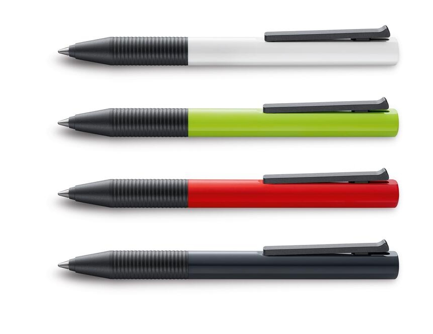 德國 LAMY tipo指標系列鋼珠筆(337) 立體造型筆夾 止滑前端設計