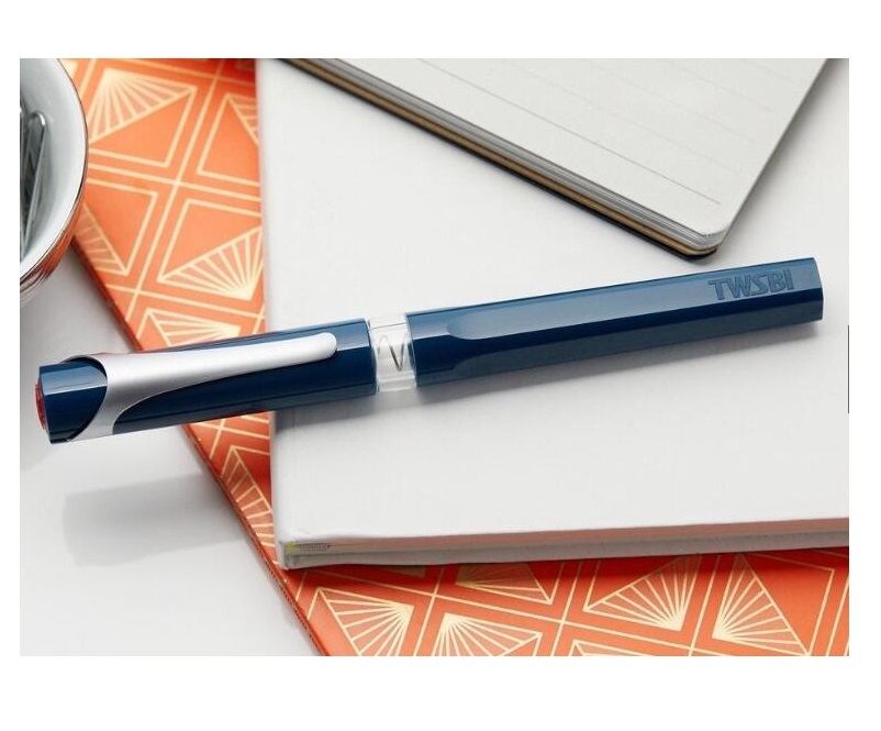 臺灣 TWSBI 三文堂 SWIPE 卡式上墨鋼筆-深海藍