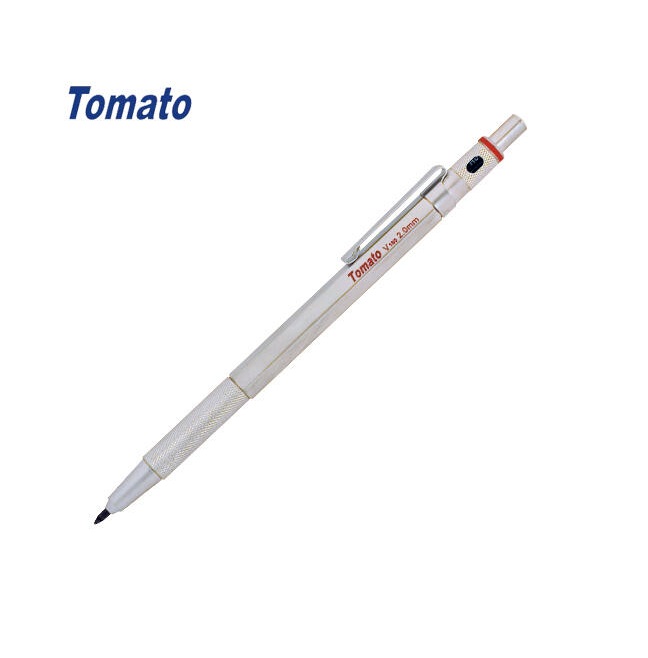 萬事捷 Tomato 2.0mm工程筆(V180) 全金屬筆身 推進式工程筆 製圖用