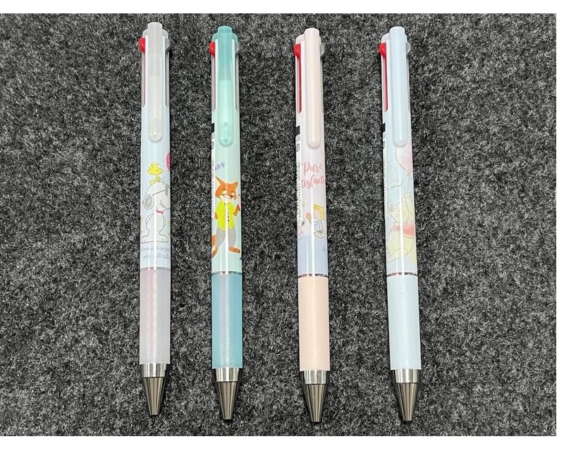 PILOT百樂 x 三麗鷗 迪士尼 史努比 聯名 Juice up 三色超級果汁筆0.4mm 限定三色中性筆