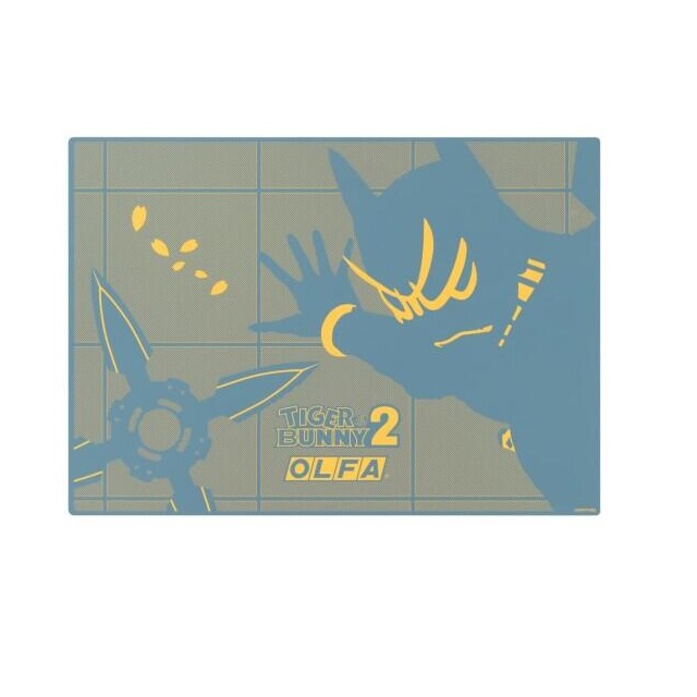 日本製造 OLFA 摺紙旋風模型 TIGER & BUNNY 2 虎與兔 A3切割墊(TB2-CM)