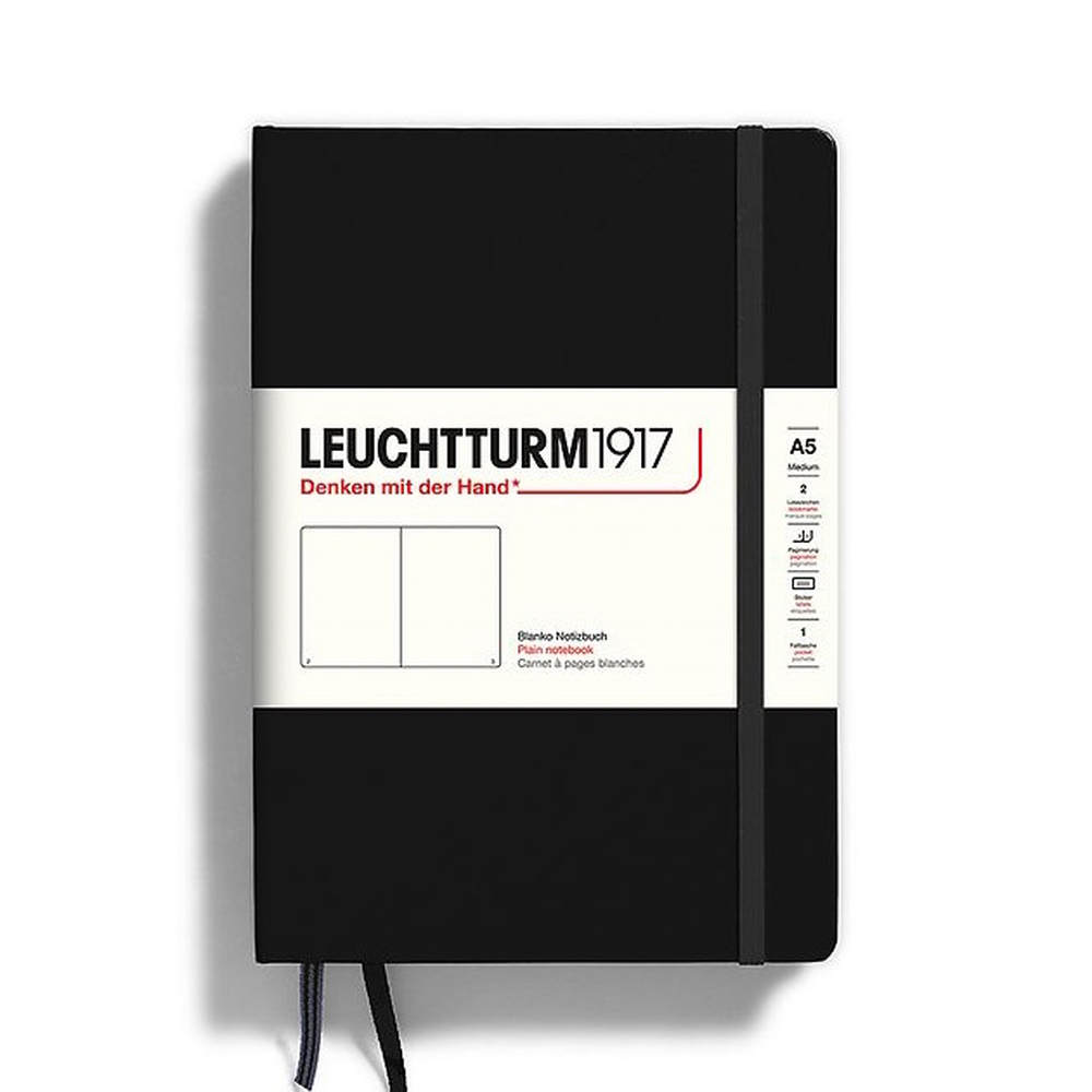 德國 LEUCHTTURM 燈塔《硬殼系列筆記本》A5 size / 空白