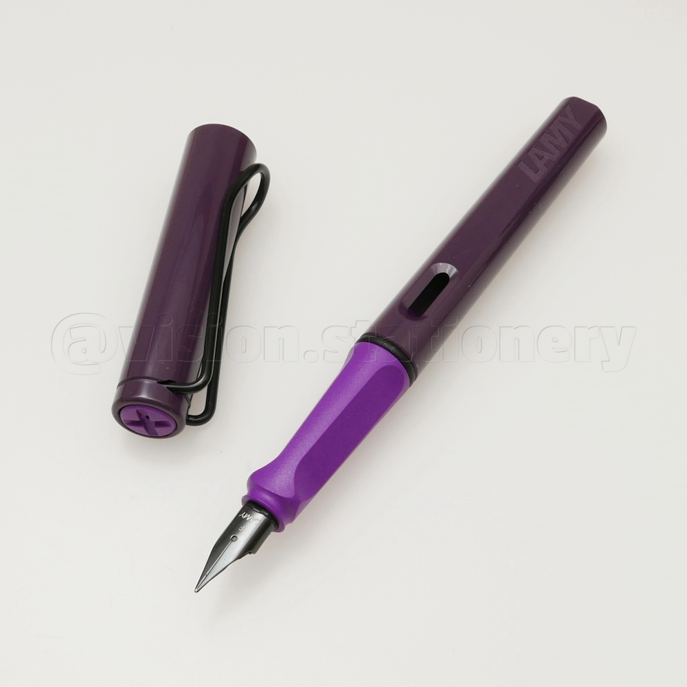 德國 LAMY《SAFARI 狩獵者系列鋼筆》黑莓紫羅蘭