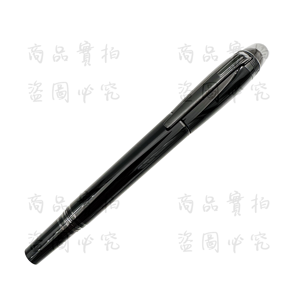 MONTBLANC萬寶龍星際行者 BLACKCOSMOS 系列珍貴樹脂 鋼珠筆/細字筆 FINELINER 129746