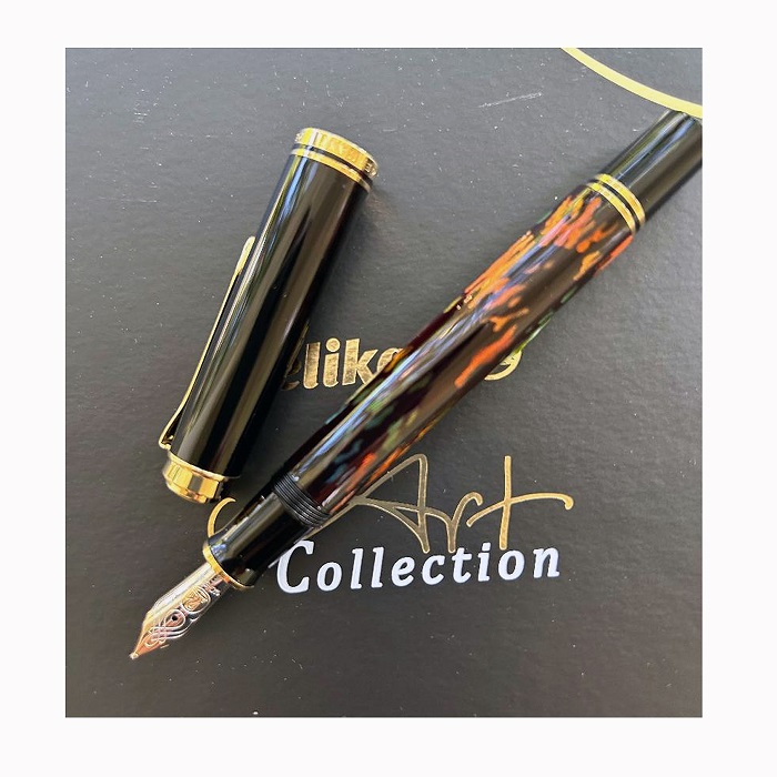 Pelikan Souveran M600 Art 限量鋼筆(加贈原廠墨水一瓶)