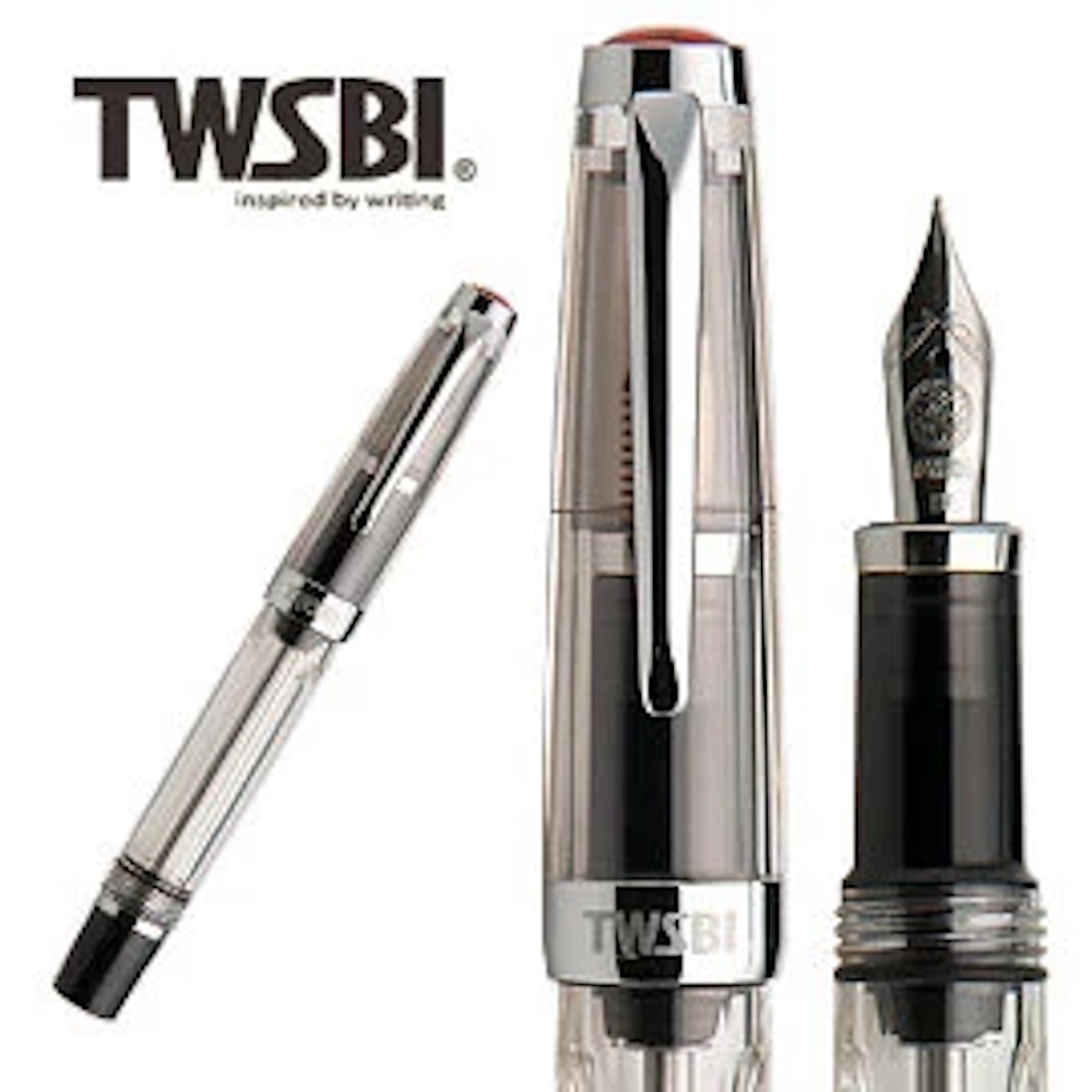 台灣 TWSBI 三文堂《VAC Mini 系列鋼筆》透黑