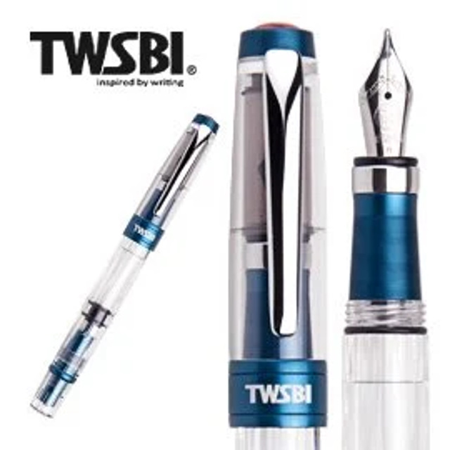 台灣 TWSBI 三文堂《鑽石 580AL R 系列鋼筆》溫莎藍