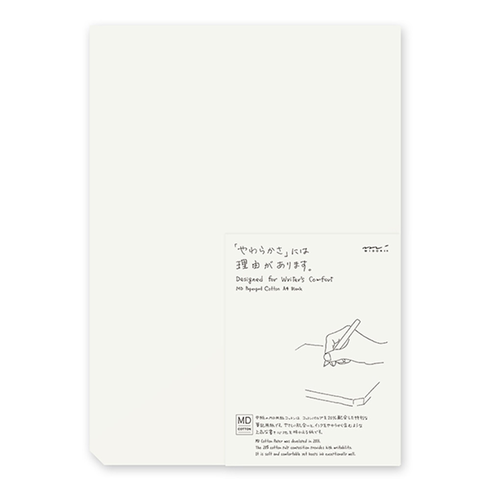 日本 MIDORI《MD Paperpad 桌上型便條紙》A4 size / MD Cotton
