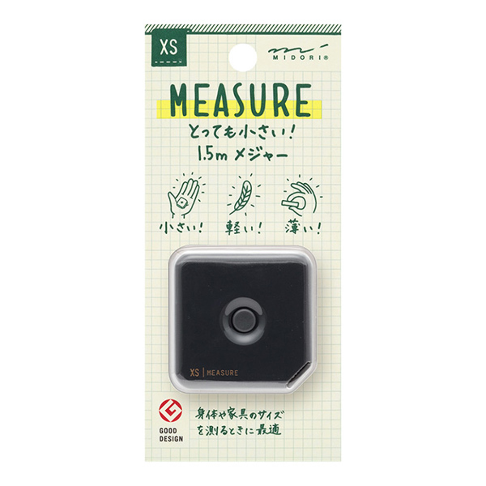 日本 MIDORI《XS 迷你機能性文具》捲尺