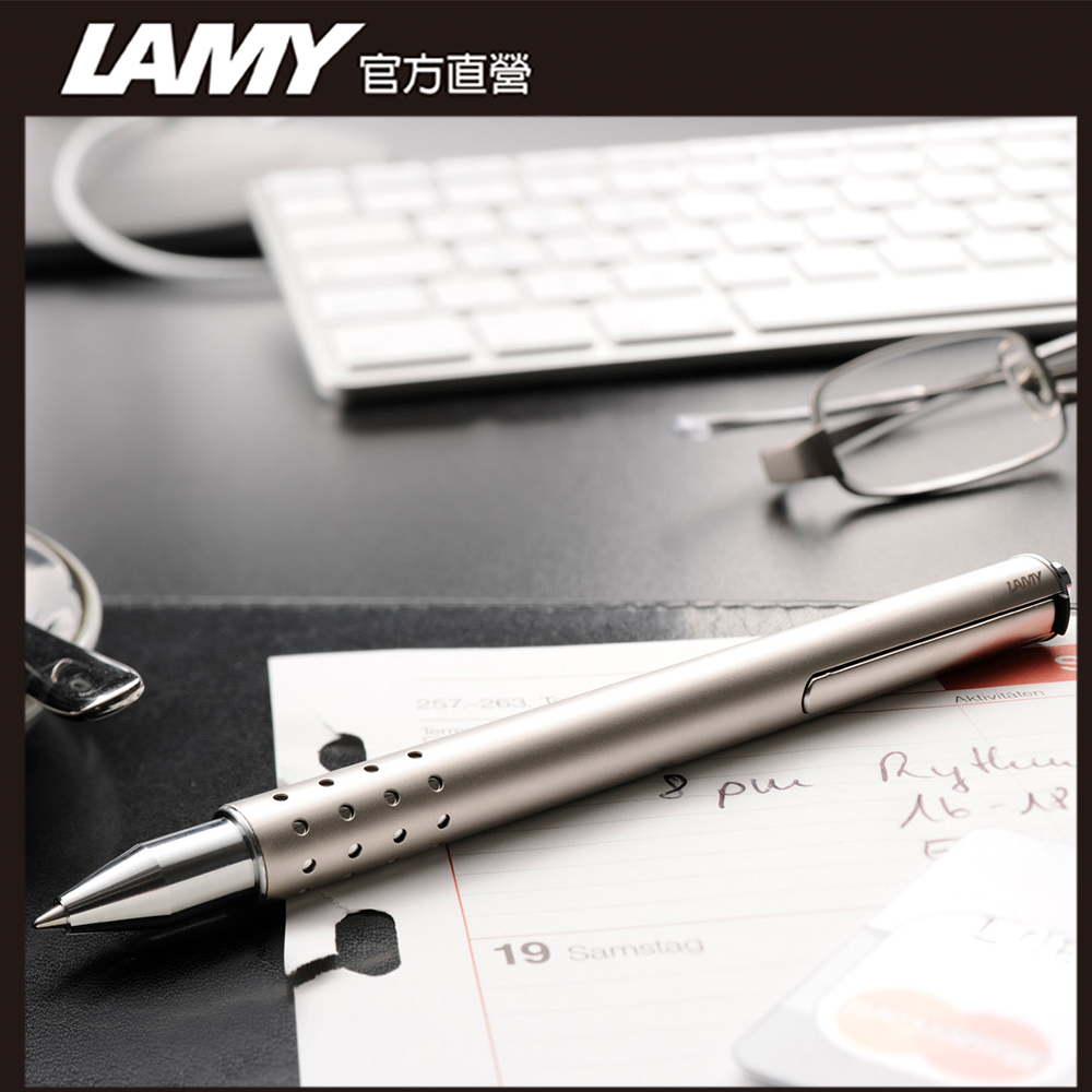 LAMY Swift 速動系列 鋼珠筆 客製化 - 霧銀