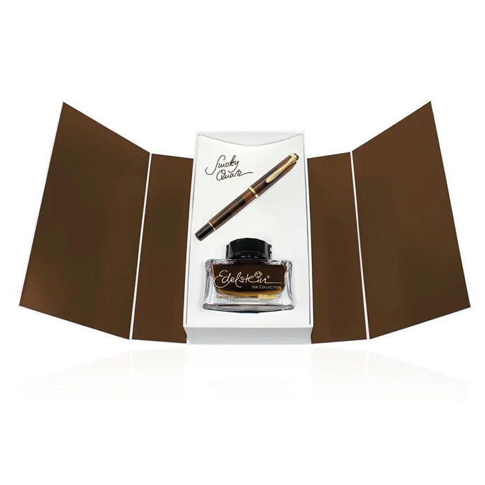 PELIKAN 百利金M200 煙晶 鋼筆/墨水禮盒組