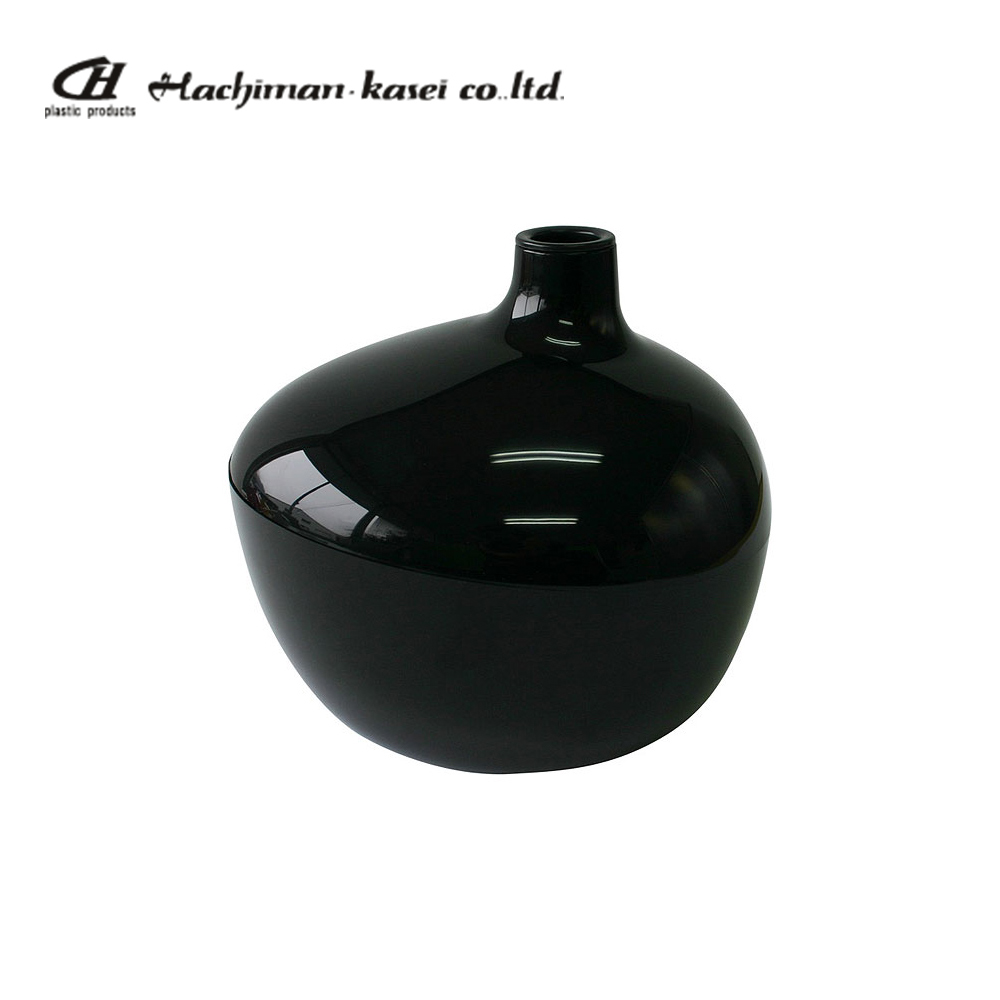 【八幡化成】VERTU DE VASE 花瓶造型多功能收納盒 黑色 (VERTU DE VASE-BK)