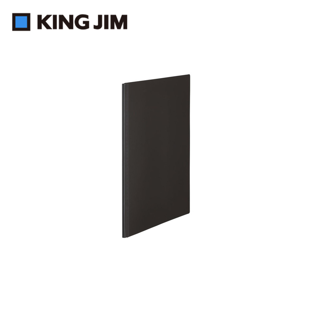【KING JIM】EMILy20頁資料夾 A4 煤炭黑 (EY183-BK)