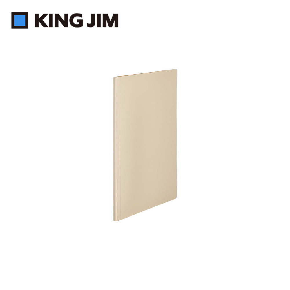 【KING JIM】EMILy20頁資料夾 A4 奶茶棕 (EY183-BE)