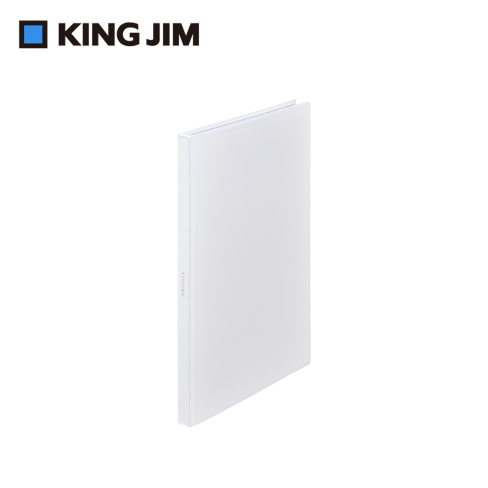 【KING JIM】HIKTAS 40頁資料夾 A4 白色 (7281TW-WH)