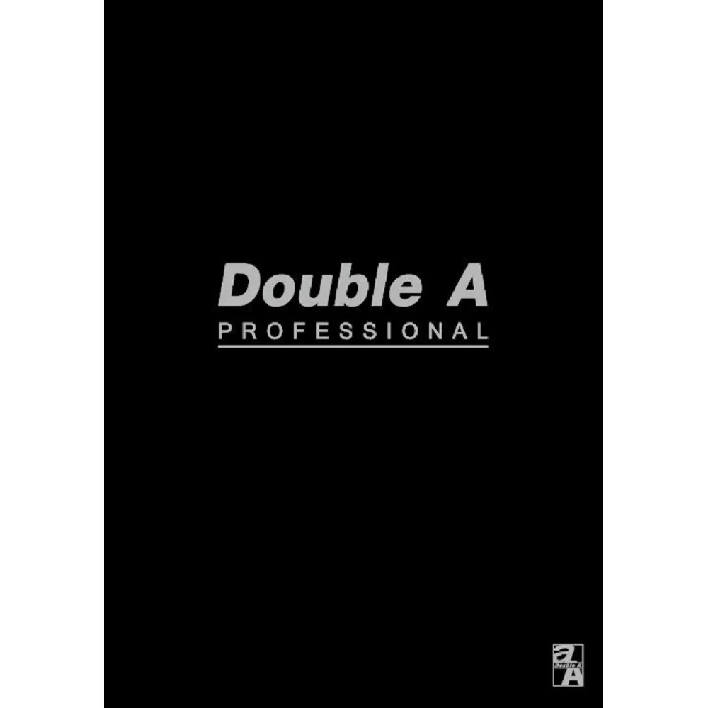 Double A B5膠裝筆記本40頁(辦公室系列-黑) 10入
