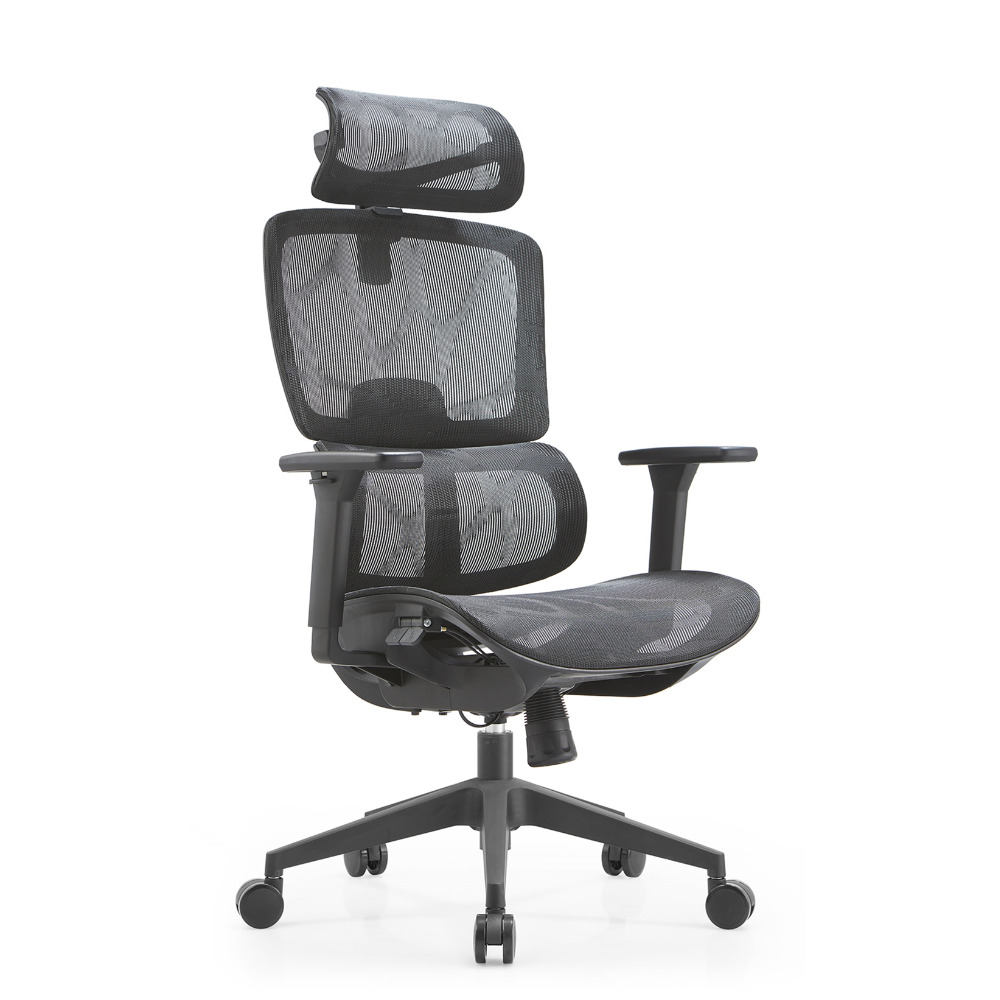 【YOKA 佑客】H86 全網雙背撐腰椅-免組裝(人體工學椅 辦公椅 電腦椅 電競椅)