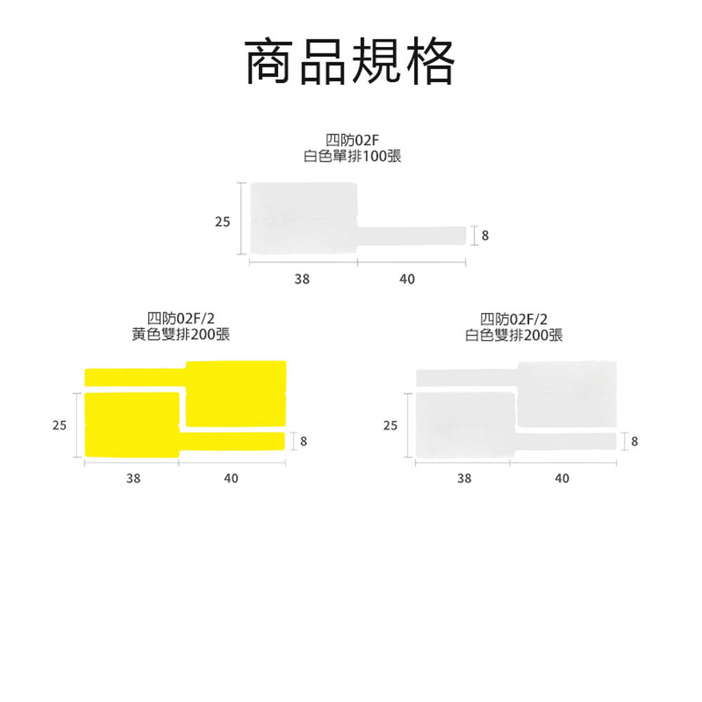 IS愛思 IS-BS03 四防熱感應纜線標籤貼紙 副廠(B22/B23/B23S/B23 PLUS適用)