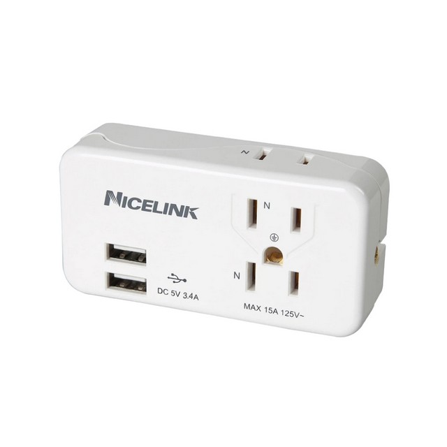 NICELINK USB擴充座3.4A EC-M03MU3