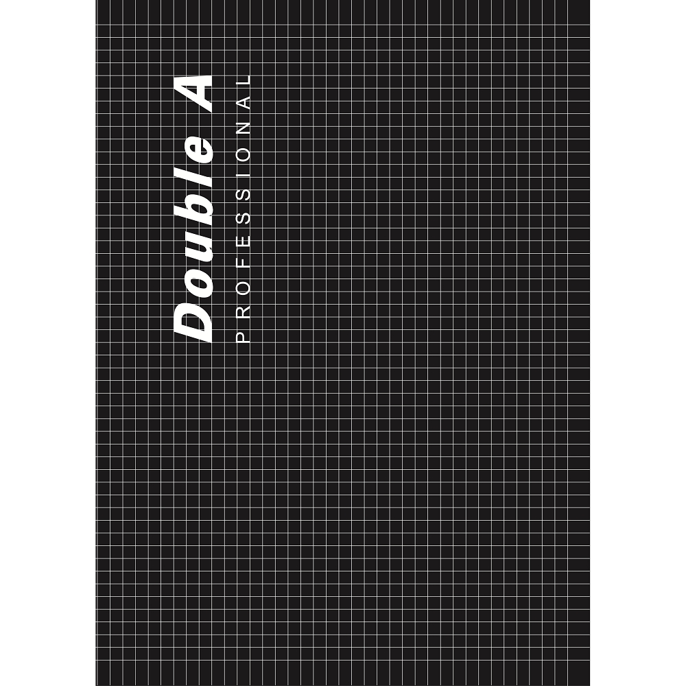 DoubleA B5小清新系列(橫線內頁-黑)膠裝筆記本40頁x10本(DANB23004)