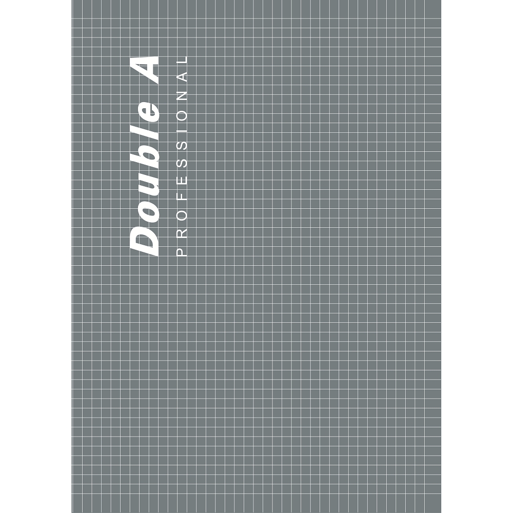 DoubleA A5小清新系列(橫線內頁-灰)膠裝筆記本40頁(DANB23007)