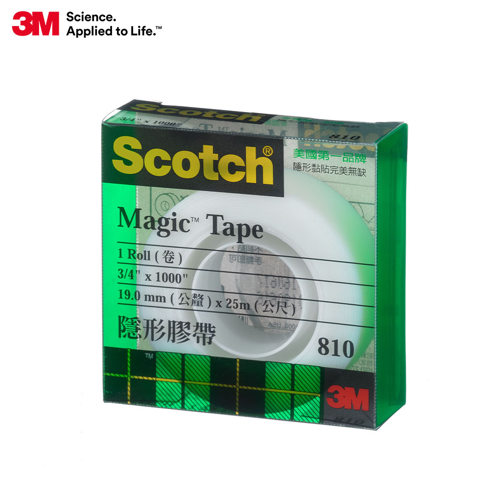 3M Scotch 隱形膠帶(19mm)20入組