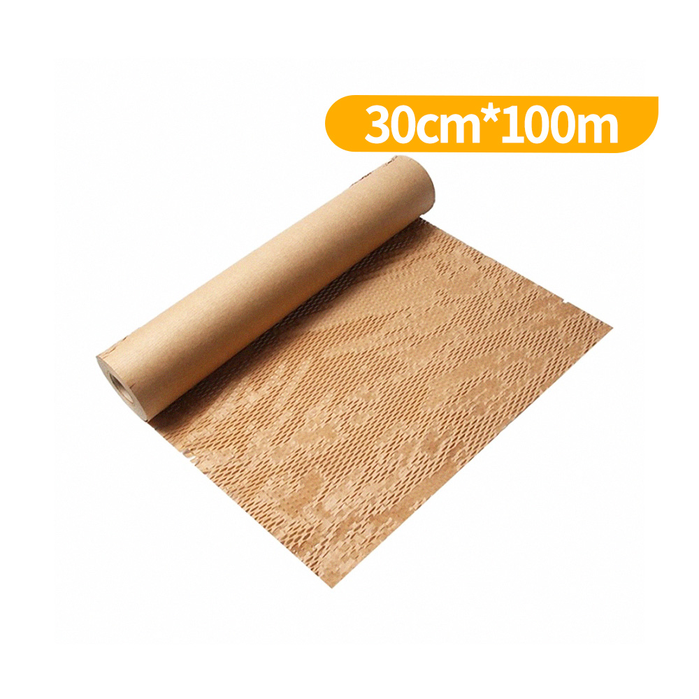 蜂巢紙 30cm*100m/捲 棕色
