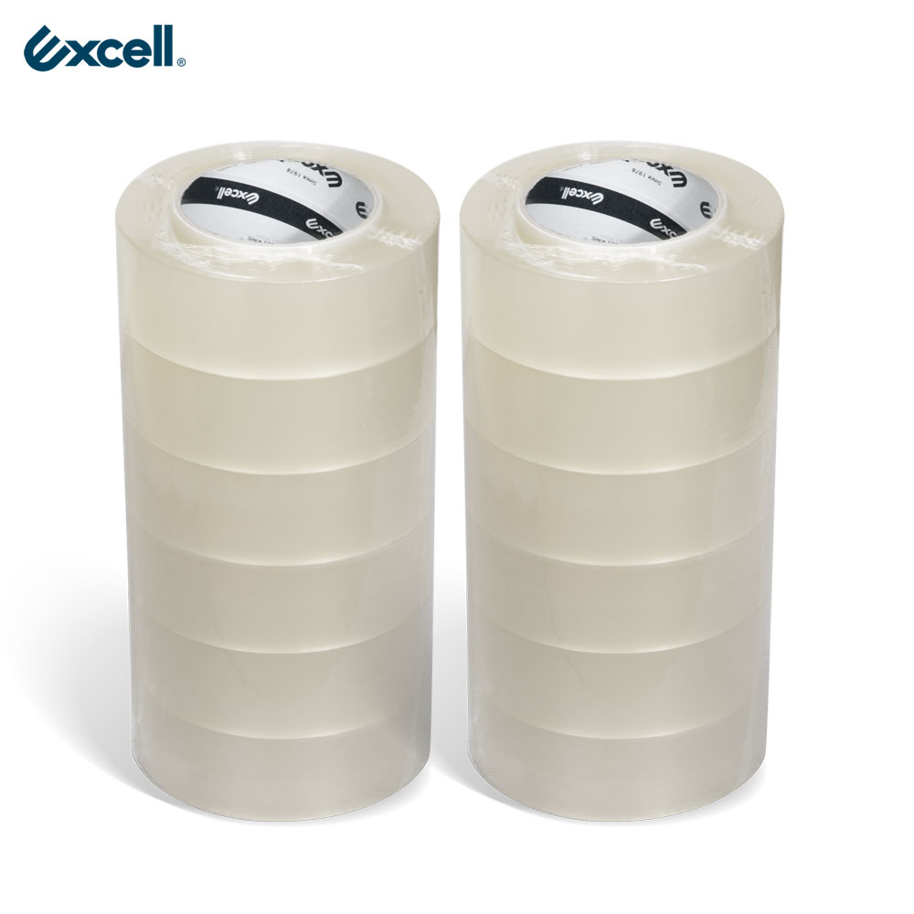 超厚超透明 封箱膠帶｜透明膠帶 150M 12入【3-150M-48mm-TW-12】