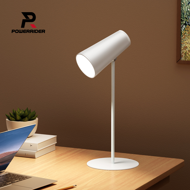 PowerRider D9磁吸多功能USB夕陽氛圍檯燈 白色