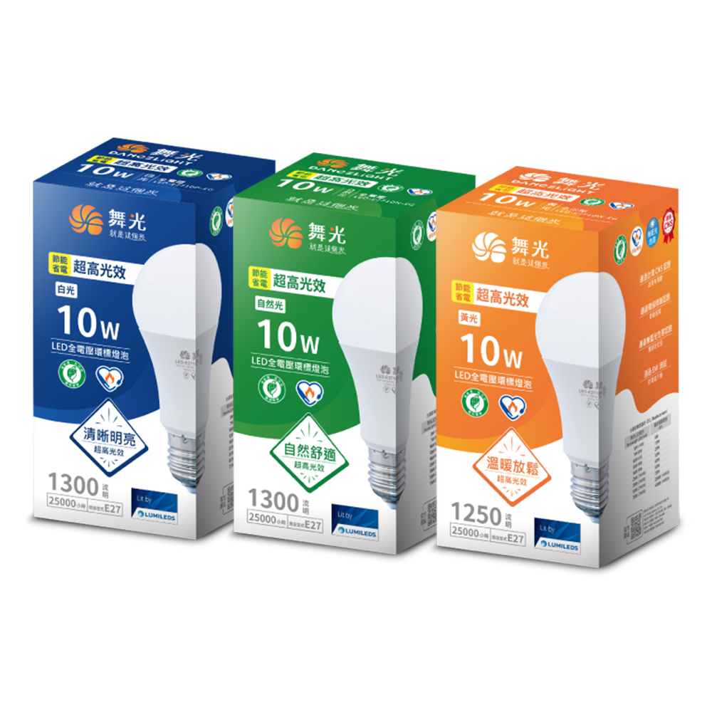 彩渝 舞光原廠授權 環標燈泡 LED E27 10W 12W 16W 高亮度 環保標章 CNS認證