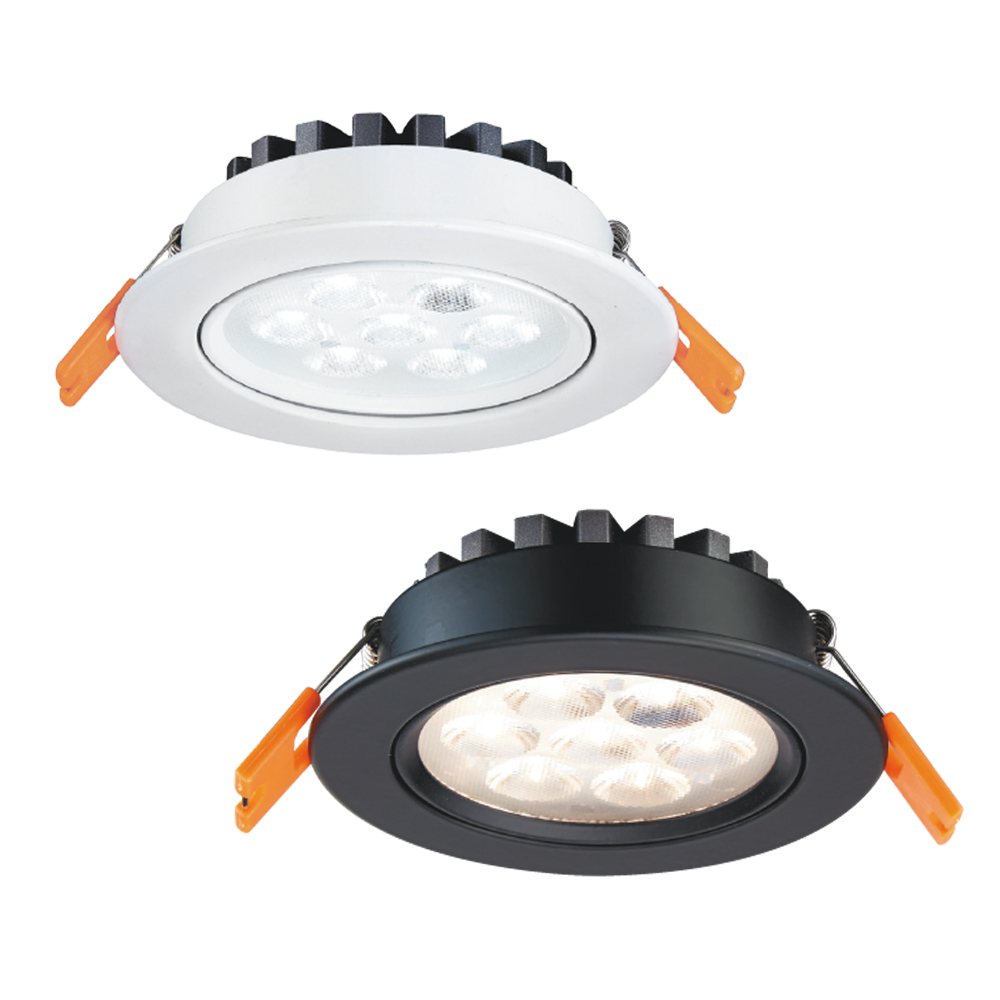 【彩渝-臺灣現貨-保固】舞光原廠授權 LED 高效能 微笑崁燈 燈具 9cm 8w