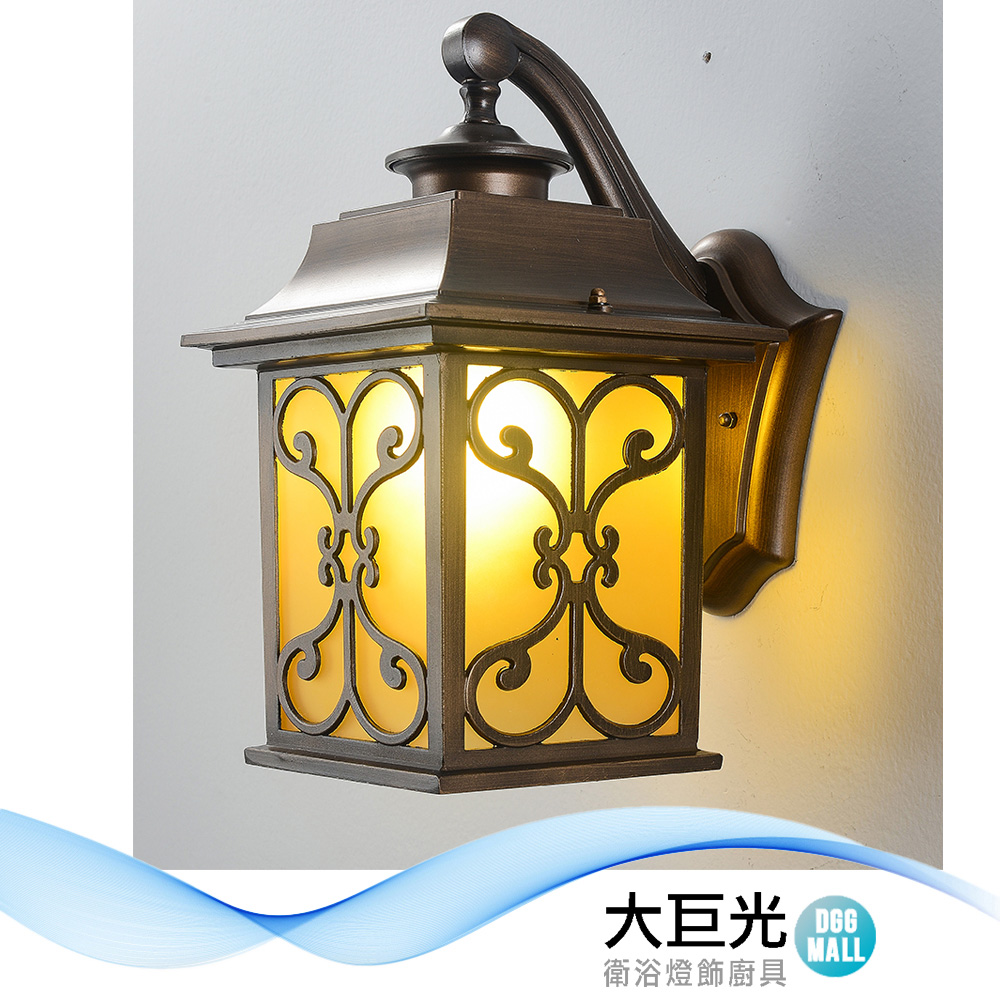 【大巨光】現代風1燈門柱燈(BM-52091)