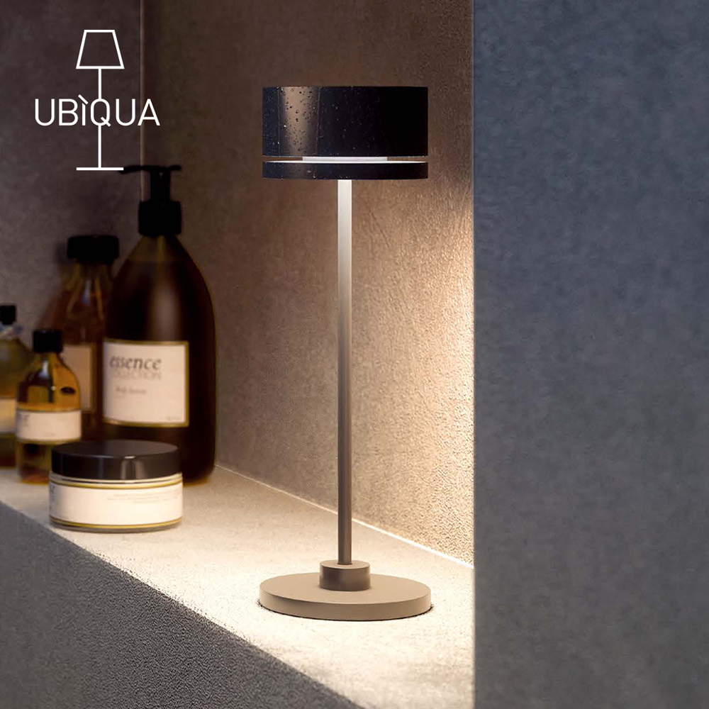 【義大利UBIQUA】Duplo 摩登時尚風USB充電式檯燈-多色可選