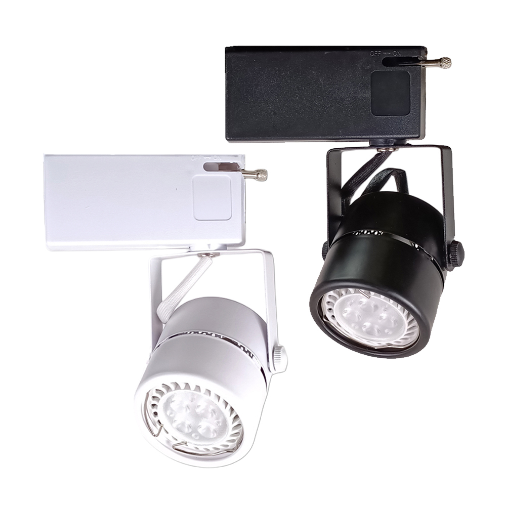 彩渝 CNS認證 MR16軌道燈 黑白色系 歐司朗燈珠 LED 5W 全電壓 燈泡可替換
