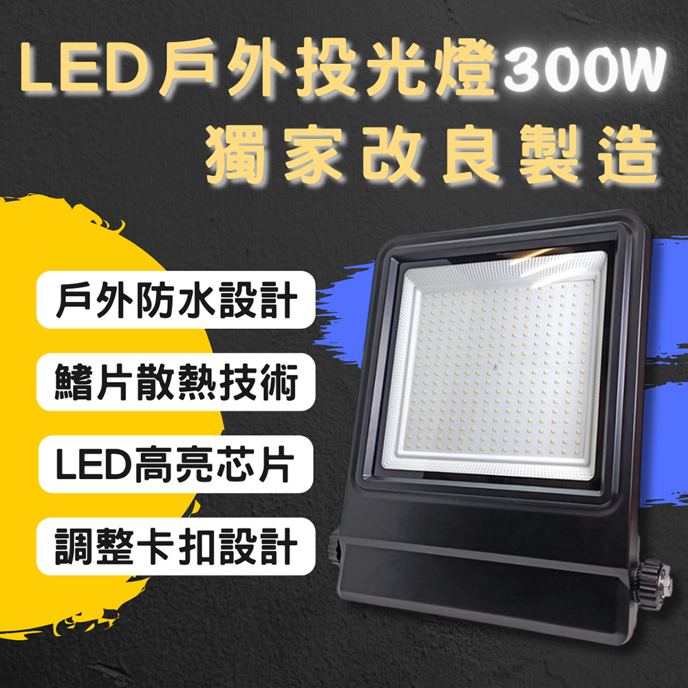 彩渝 LED戶外投射燈 IP55 300W 新款上市 投射燈 探照燈 燈具 泛光燈