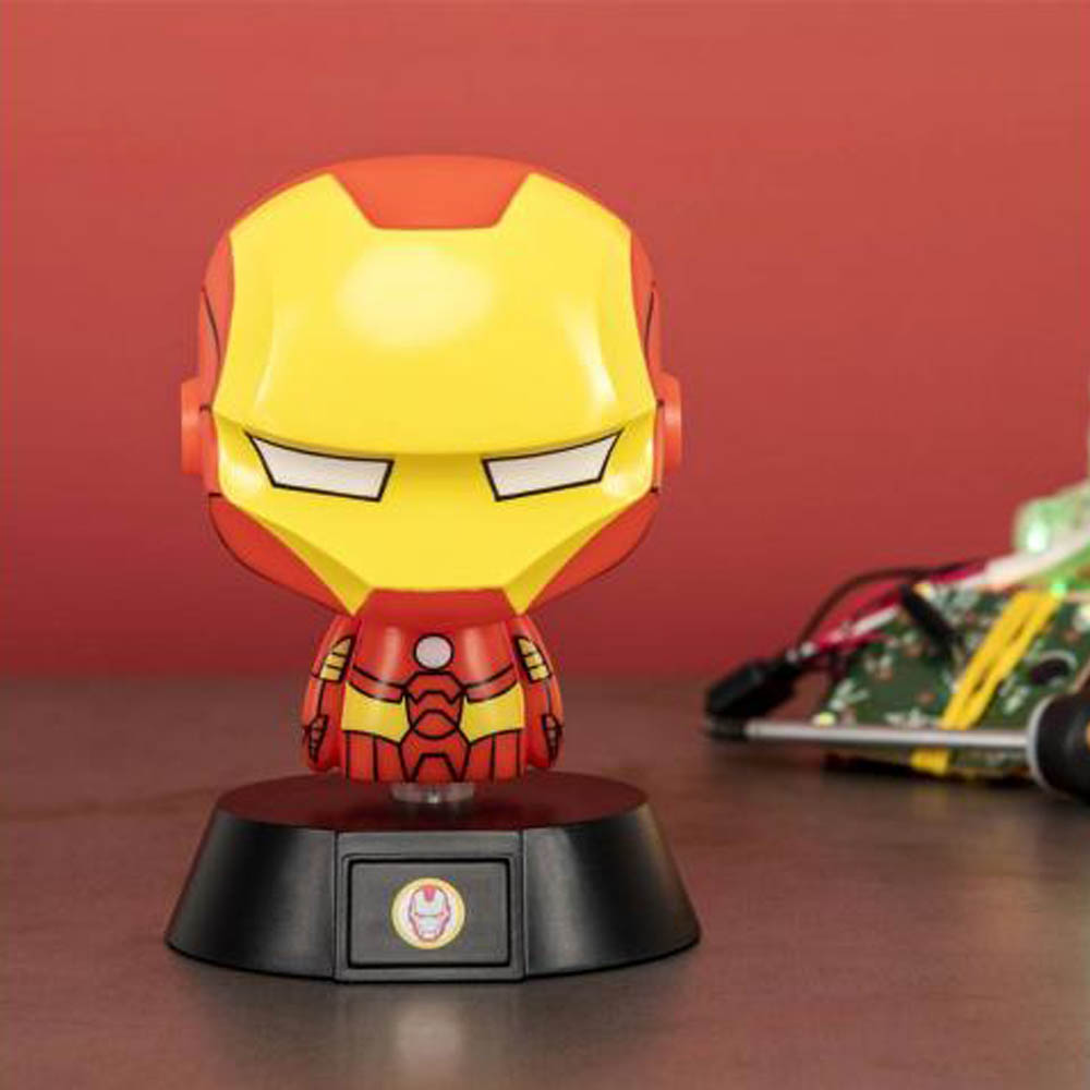 【Paladone UK】Marvel 漫威 鋼鐵人 IRON MAN 造型ICON小夜燈