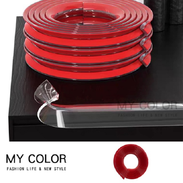 MY COLOR 透明防撞邊條 升級1米 保護邊條 L型 桌角防磕 兒童防護 【Q022-1】