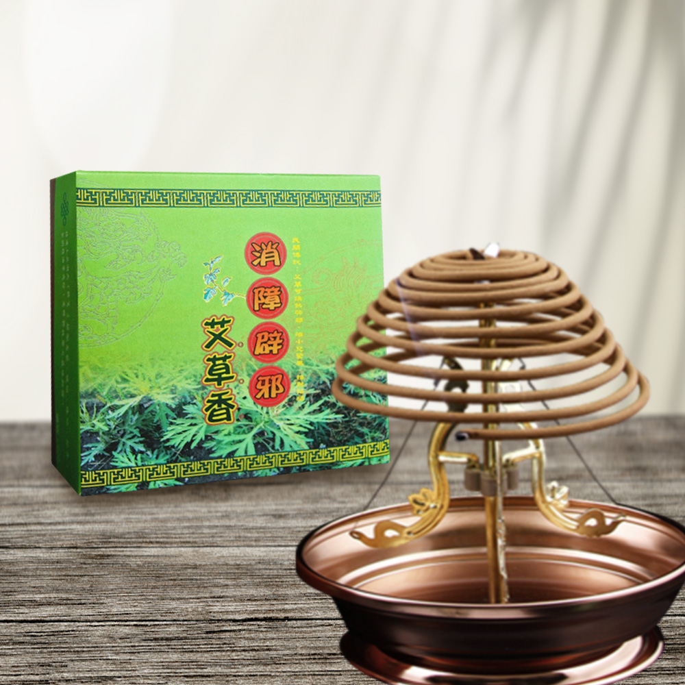 【好運來】滿庭香 24小時 艾草香環 800C