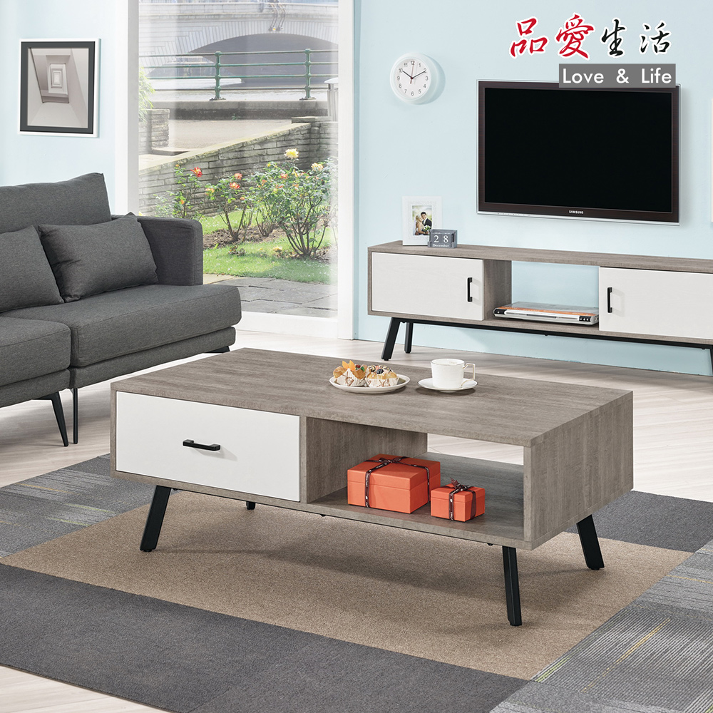 【品愛生活】威廉4尺大茶几-120cm