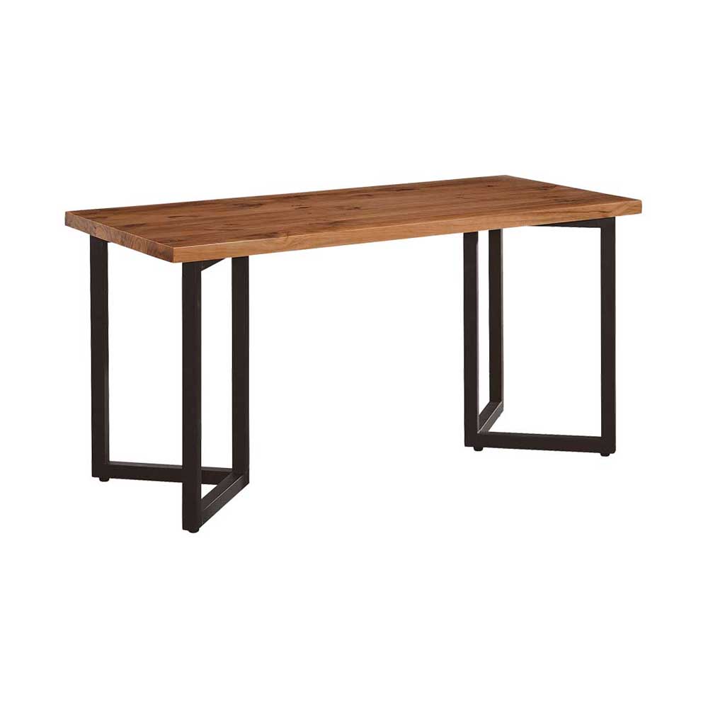 Bernice-貝莉5尺工業風實木餐桌/工作桌/長桌/會議桌/休閒桌