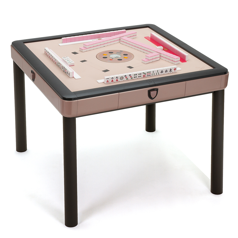 商密特 T350 二代 過山 電動麻將桌 櫻花少女心系列 餐桌款 櫻花湘妃粉/紫外線熱風除濕殺菌 含安裝保固